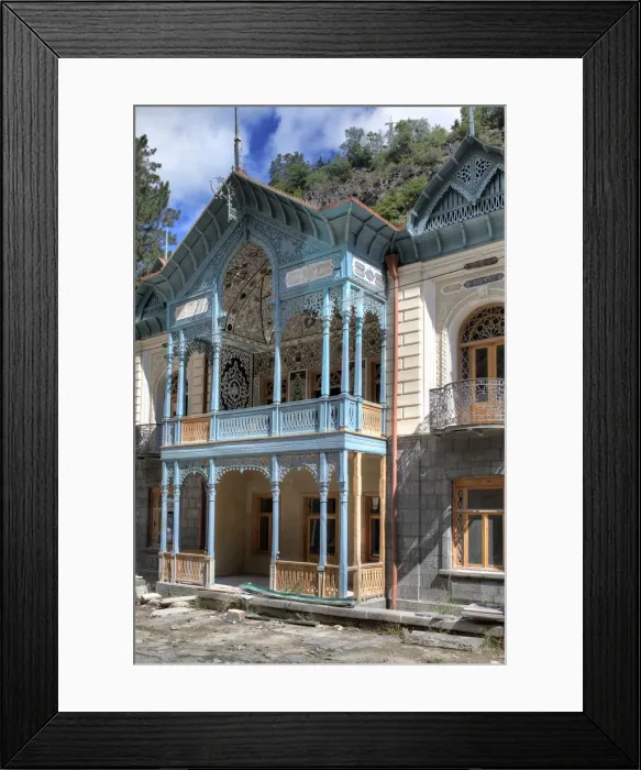 Framed Print : Old town, Borjomi, Samtskhe-Javakheti, Georgia Framed Print : Old town, Borjomi, Samtskhe-Javakheti, Georgia