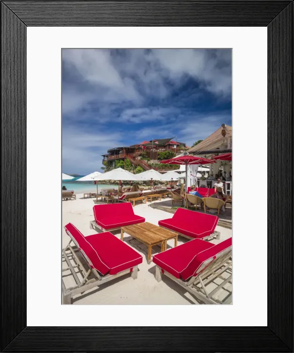 Framed Print : French West Indies, St-Barthelemy, St-Jean, St-Jean Beach Framed Print : French West Indies, St-Barthelemy, St-Jean, St-Jean Beach