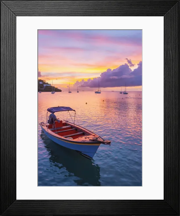 Framed Print : Caribbean, Martinique, Pointe du Bout, Anse Mitan Framed Print : Caribbean, Martinique, Pointe du Bout, Anse Mitan