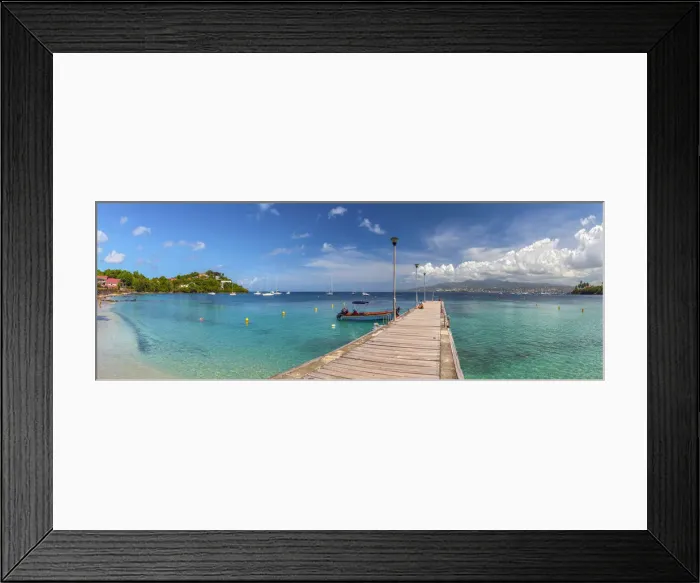 Framed Print : Caribbean, Martinique, Pointe du Bout, Anse Mitan Framed Print : Caribbean, Martinique, Pointe du Bout, Anse Mitan