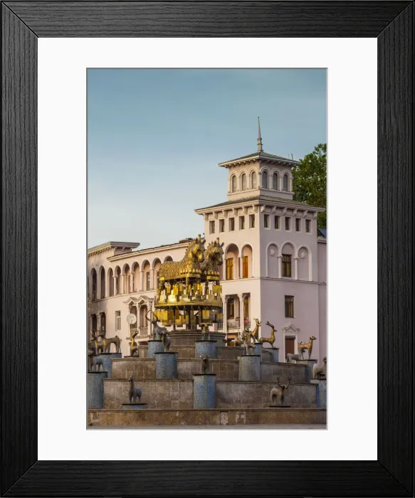 Framed Print : Georgia, Kutaisi, Colchis Fountain Framed Print : Georgia, Kutaisi, Colchis Fountain