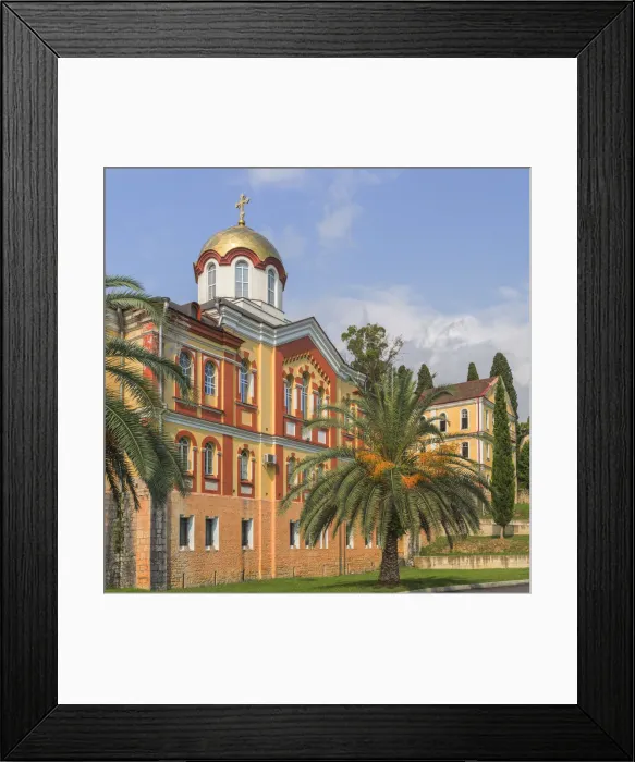 Framed Print : New Athos Monastery, New Athos, Abkhazia, Georgia Framed Print : New Athos Monastery, New Athos, Abkhazia, Georgia