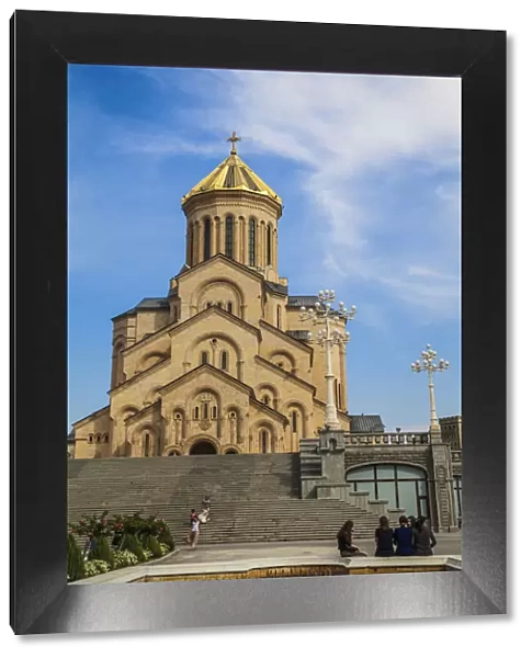 Georgia, Tbilisi, Avlabari, Tsminda Sameba Cathedral (Holy Trinity Cathedral) - the