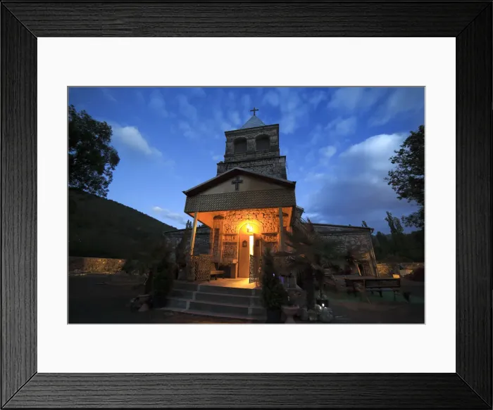 Framed Print : St. John Chrysostom church, Comana, Abkhazia, Georgia Framed Print : St. John Chrysostom church, Comana, Abkhazia, Georgia