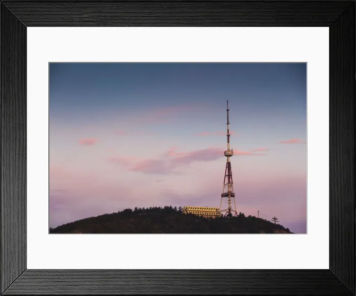Framed Print : Georgia, Tbilisi, TV Tower Framed Print : Georgia, Tbilisi, TV Tower