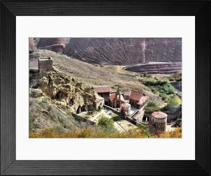 Framed Print : David Gareja monastery, Kakheti, Georgia Framed Print : David Gareja monastery, Kakheti, Georgia