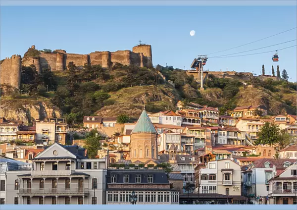 Georgia, Tbilisi, Old Town and Narikala Fortress