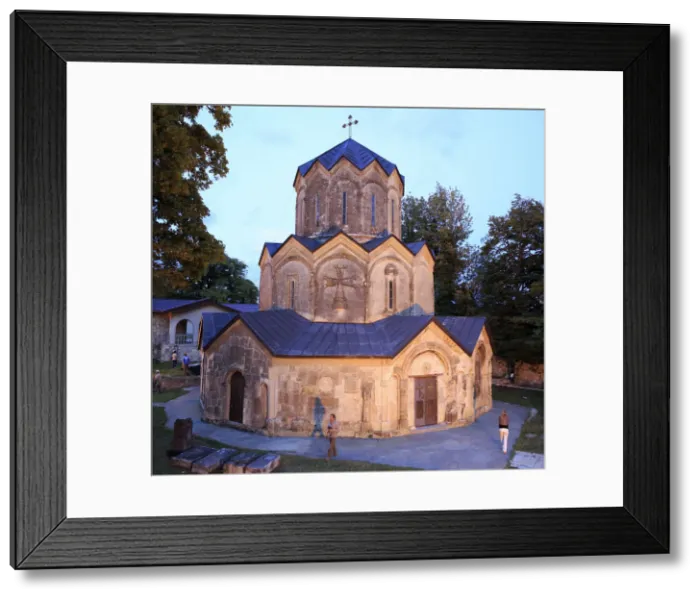 Framed Print : Church of the Nativity (10th century), Katskhi, Imereti, Georgia