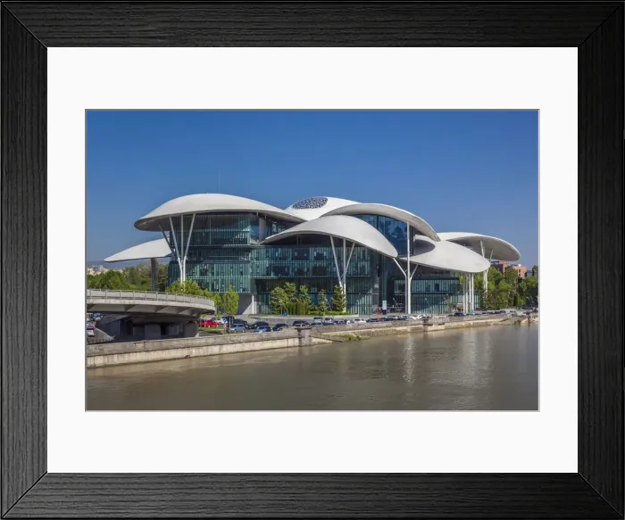 Framed Print : Georgia, Tbilisi, Tbilisi Public Service Hall Framed Print : Georgia, Tbilisi, Tbilisi Public Service Hall