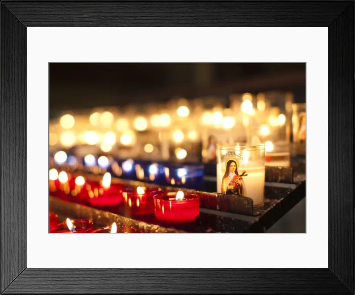 Framed Print : France, Languedoc-Roussillon, Pyrenees-Orientales Department, Perpignan, Cathedrale