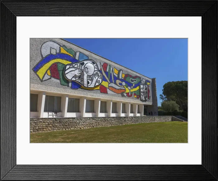 Framed Print : Fernand Leger museum, Biot, Alpes-Maritimes department, Provence-Alpes-Cote d Azur