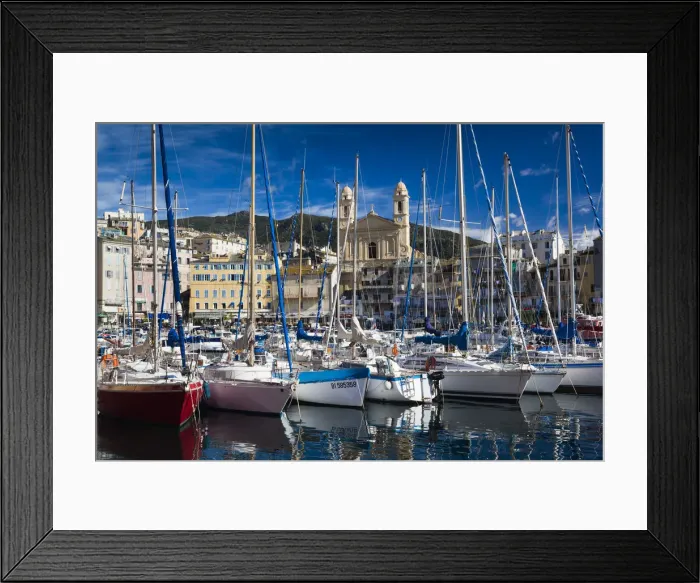 Framed Print : France, Corsica, Haute-Corse Department, Le Cap Corse, Bastia, The Old Port Framed Print : France, Corsica, Haute-Corse Department, Le Cap Corse, Bastia, The Old Port