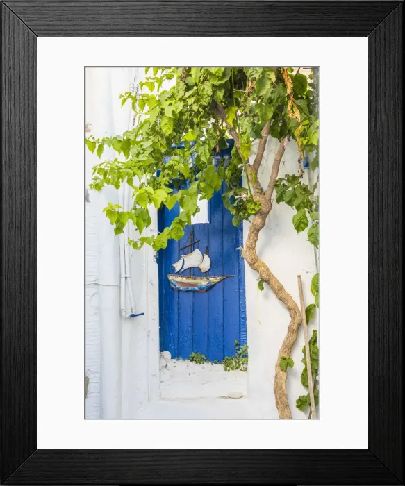 Framed Print : Naousa, Paros, Cyclade Islands, Greece Framed Print : Naousa, Paros, Cyclade Islands, Greece