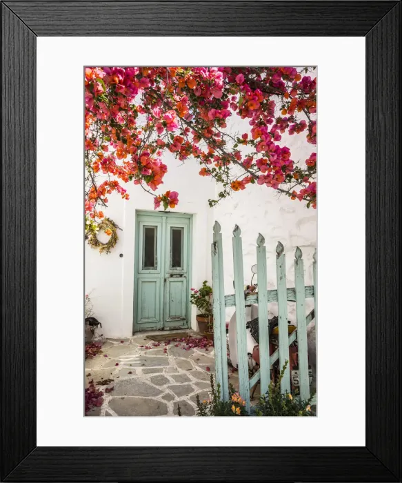 Framed Print : Lefkes Village, Paros, Cyclade Islands, Greece Framed Print : Lefkes Village, Paros, Cyclade Islands, Greece
