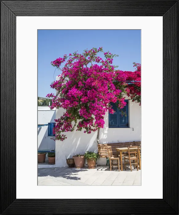 Framed Print : Lefkes Village, Paros, Cyclade Islands, Greece Framed Print : Lefkes Village, Paros, Cyclade Islands, Greece
