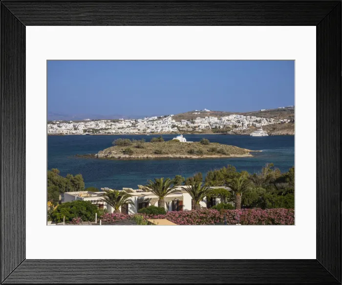 Framed Print : Naousa, Paros, Cyclade Islands, Greece Framed Print : Naousa, Paros, Cyclade Islands, Greece
