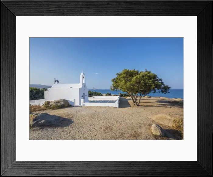 Framed Print : Chapel by Agia Anna Beach, Naxos, Cyclade Islands, Greece Framed Print : Chapel by Agia Anna Beach, Naxos, Cyclade Islands, Greece