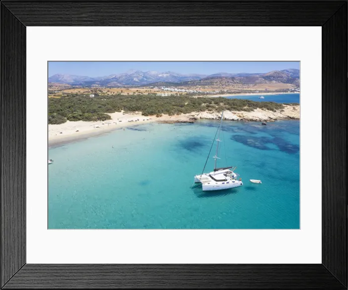 Framed Print : Greece, Cyclades Islands, Naxos, Aliko Beach Framed Print : Greece, Cyclades Islands, Naxos, Aliko Beach