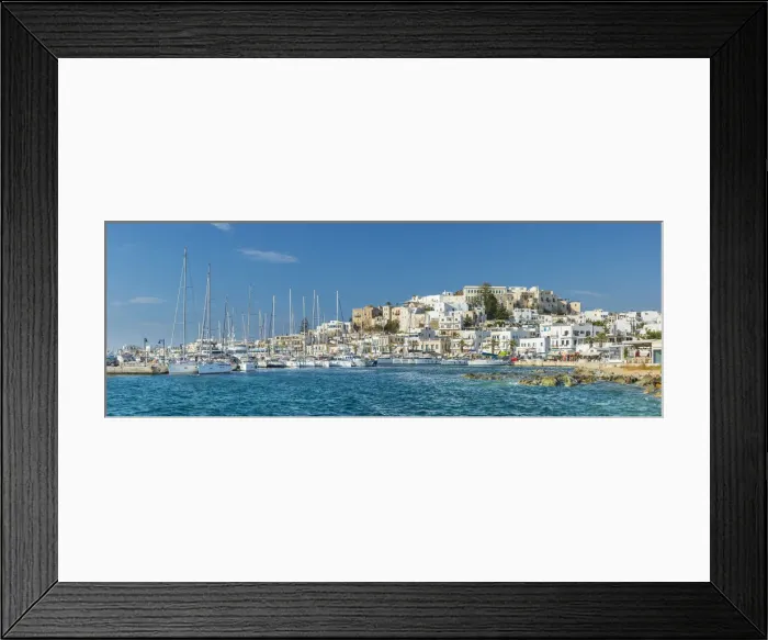 Framed Print : Harbour of Naxos Town, Naxos, Cyclade Islands, Greece Framed Print : Harbour of Naxos Town, Naxos, Cyclade Islands, Greece