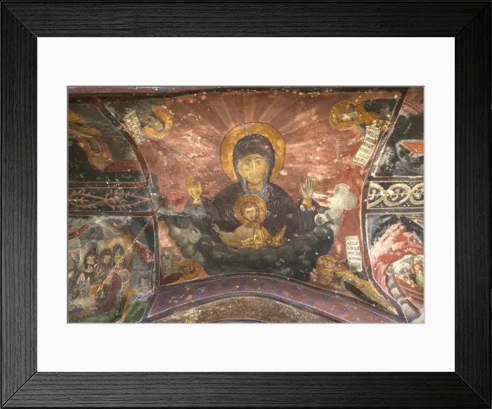 Framed Print : Frescoes In The Monastery Of St. John At Chora, Patmos, Dodecanese, Greek Islands Framed Print : Frescoes In The Monastery Of St. John At Chora, Patmos, Dodecanese, Greek Islands