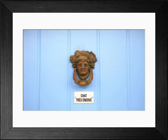 Framed Print : Old Door Knocker, Patmos, Dodecanese, Greek Islands, Greece, Europe Framed Print : Old Door Knocker, Patmos, Dodecanese, Greek Islands, Greece, Europe