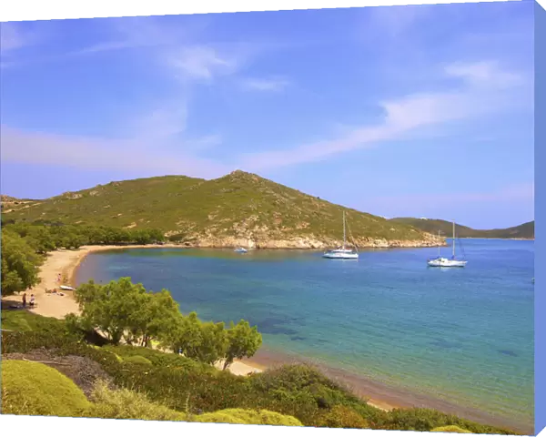 Livadi Beach, Patmos, Dodecanese, Greek Islands, Greece, Europe