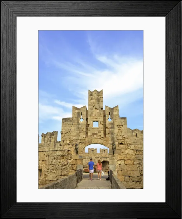 Framed Print : Gate Of St. Paul, Rhodes, Dodecanese, Greek Islands, Greece, Europe Framed Print : Gate Of St. Paul, Rhodes, Dodecanese, Greek Islands, Greece, Europe