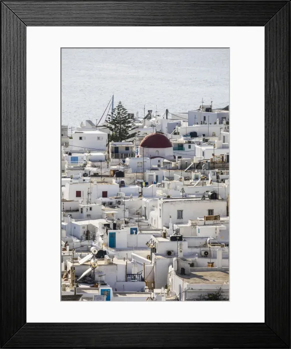 Framed Print : Chora (Mykonos Town), Mykonos, Cyclades Islands, Greece Framed Print : Chora (Mykonos Town), Mykonos, Cyclades Islands, Greece