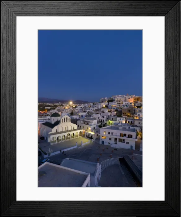 Framed Print : Greece, Cyclades Islands, Naxos Town, Temple of Apollo