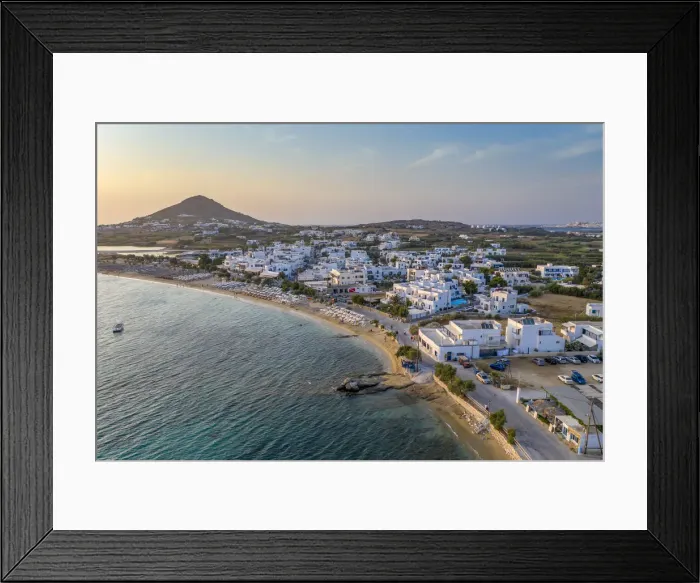 Framed Print : Greece, Cyclades Islands, Naxos Town, Agios Prokopios Framed Print : Greece, Cyclades Islands, Naxos Town, Agios Prokopios