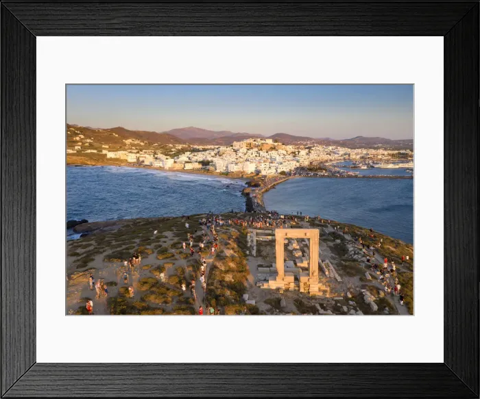 Framed Print : Greece, Cyclades Islands, Naxos Town, Temple of Apollo Framed Print : Greece, Cyclades Islands, Naxos Town, Temple of Apollo