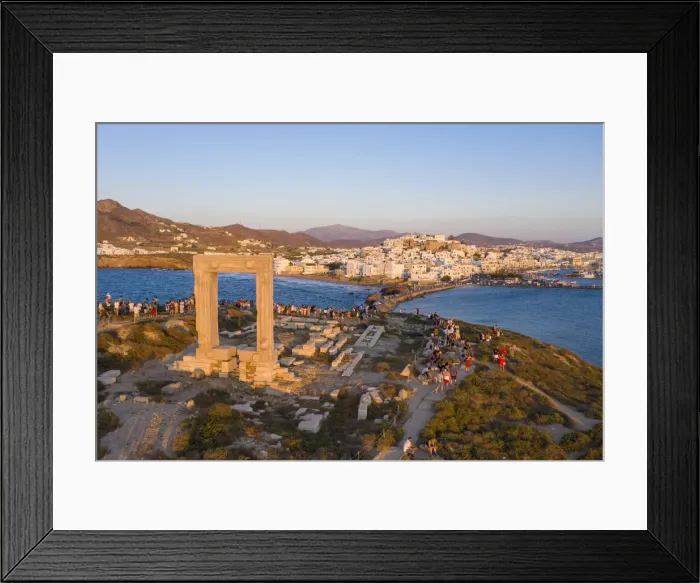 Framed Print : Greece, Cyclades Islands, Naxos Town, Temple of Apollo Framed Print : Greece, Cyclades Islands, Naxos Town, Temple of Apollo
