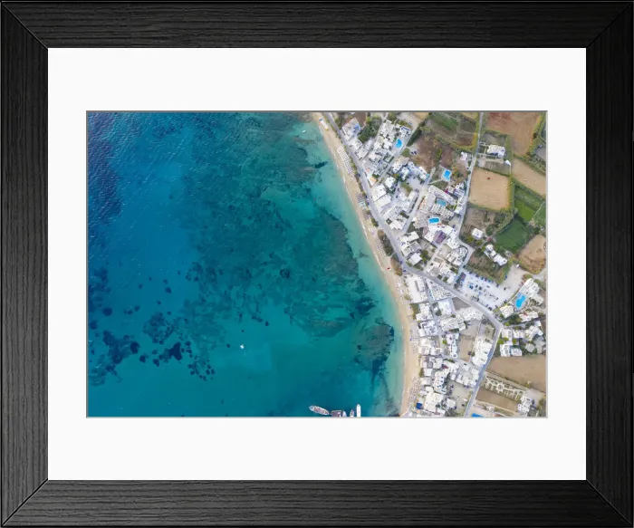 Framed Print : Greece, Cyclades Islands, Naxos, Agios Prokopios Framed Print : Greece, Cyclades Islands, Naxos, Agios Prokopios