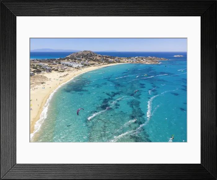 Framed Print : Greece, Cyclades Islands, Naxos, Agia Ana
