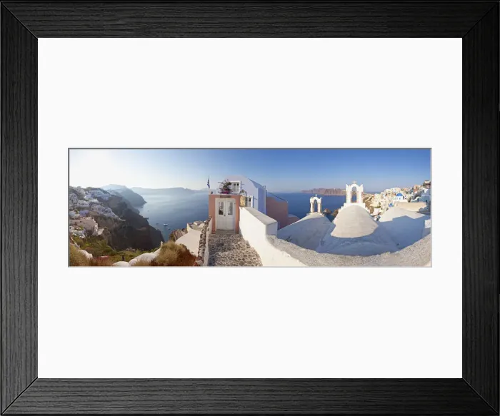 Framed Print : Entrance to a typical village house in Oia (La), Santorini (Thira), Cyclades Islands Framed Print : Entrance to a typical village house in Oia (La), Santorini (Thira), Cyclades Islands