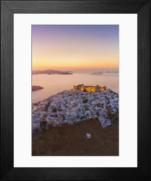 Framed Print : Greece, Dodecanese Islands, Astypalaia, Chora Astypalaia (Astypalaia Town) Framed Print : Greece, Dodecanese Islands, Astypalaia, Chora Astypalaia (Astypalaia Town)