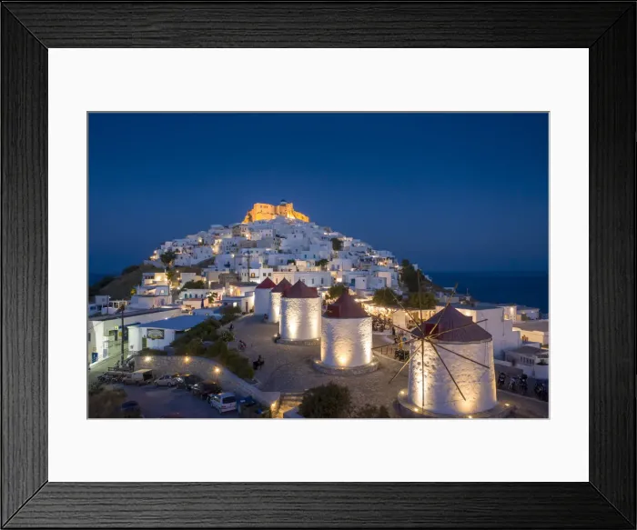 Framed Print : Greece, Dodecanese Islands, Astypalaia, Chora Astypalaia (Astypalaia Town) Framed Print : Greece, Dodecanese Islands, Astypalaia, Chora Astypalaia (Astypalaia Town)