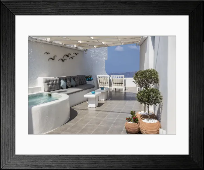Framed Print : Fira, Santorini (Thira), Cyclades Islands, Greece Framed Print : Fira, Santorini (Thira), Cyclades Islands, Greece