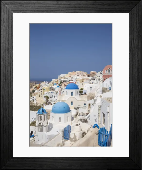Framed Print : Oia, Santorini (Thira), Cyclades Islands, Greece Framed Print : Oia, Santorini (Thira), Cyclades Islands, Greece