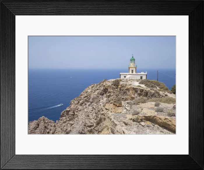 Framed Print : Akrotiri LightHouse, Santorini (Thira), Cyclades Islands, Greece Framed Print : Akrotiri LightHouse, Santorini (Thira), Cyclades Islands, Greece