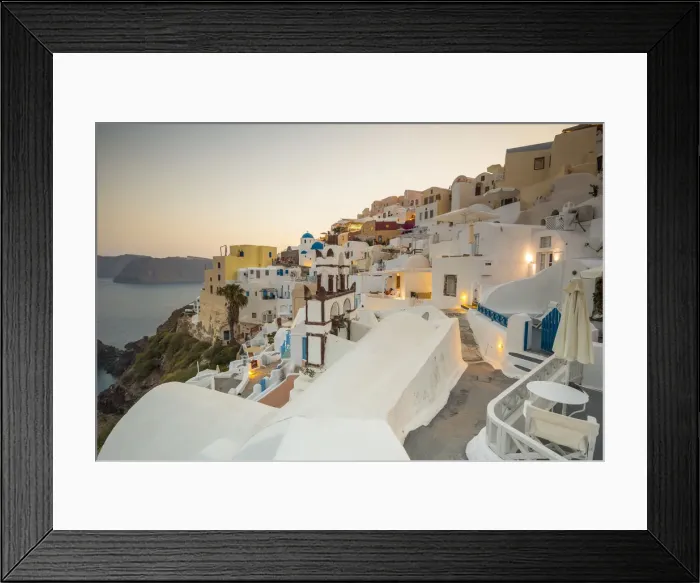 Framed Print : Oia, Santorini (Thira), Cyclades Islands, Greece Framed Print : Oia, Santorini (Thira), Cyclades Islands, Greece