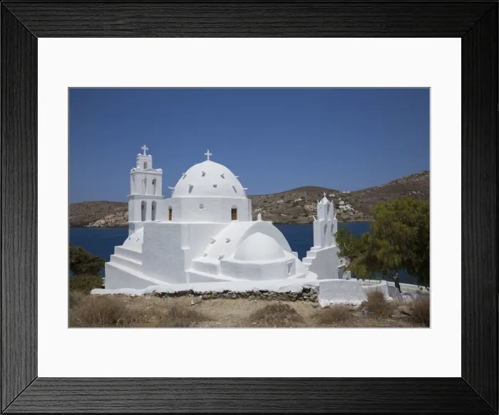 Framed Print : Greek Orthodox church, Ios town, Ios Island, Cyclades Islands, Greece Framed Print : Greek Orthodox church, Ios town, Ios Island, Cyclades Islands, Greece