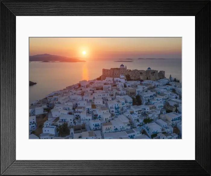 Framed Print : Greece, Dodecanese Islands, Astypalaia, Chora Astypalaia (Astypalaia Town) Framed Print : Greece, Dodecanese Islands, Astypalaia, Chora Astypalaia (Astypalaia Town)