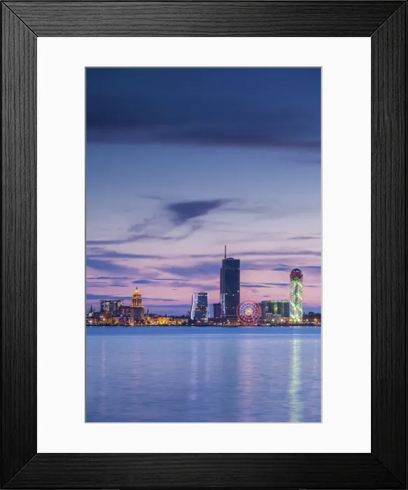 Framed Print : Georgia, Batumi, city skyline from the Black Sea Framed Print : Georgia, Batumi, city skyline from the Black Sea