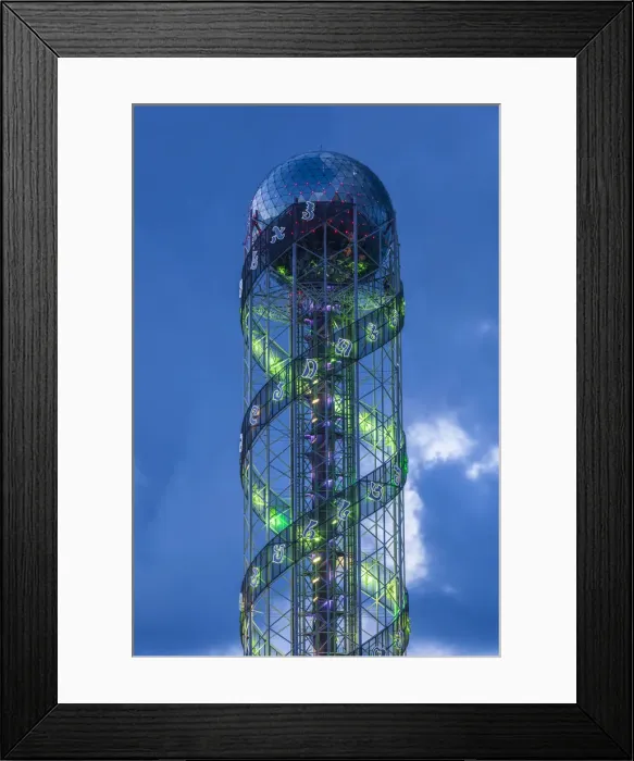 Framed Print : Georgia, Batumi, Alphabetic Tower Framed Print : Georgia, Batumi, Alphabetic Tower