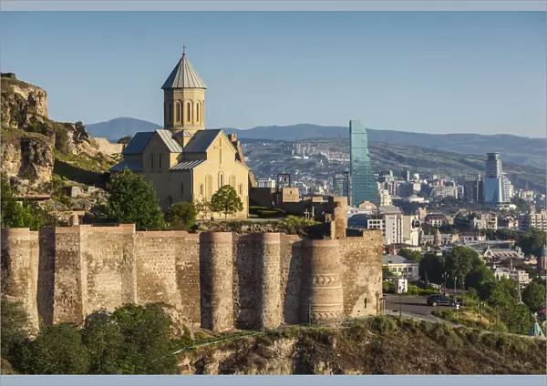 Georgia, Tbilisi, Old Town, Narikala Fortress, Church of St. Nicholas