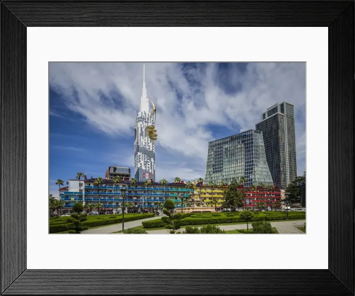 Framed Print : Georgia, Batumi, Batumi Tower Framed Print : Georgia, Batumi, Batumi Tower