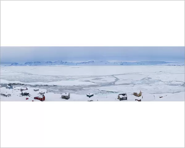 Tiniteqilaq in winter, E. Greenland