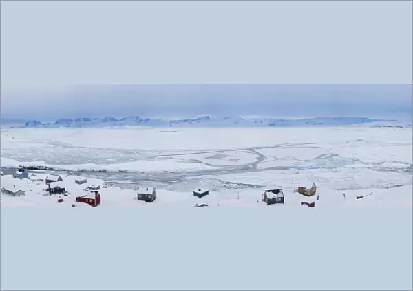 Tiniteqilaq in winter, E. Greenland