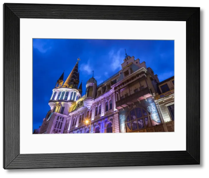 Framed Print : Georgia, Batumi, Astronomical Clock Building Framed Print : Georgia, Batumi, Astronomical Clock Building